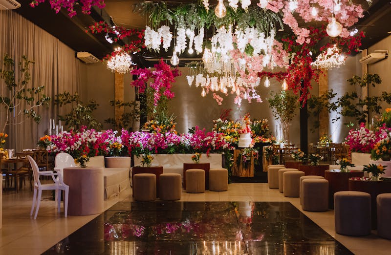 Décoration florale mariage complète