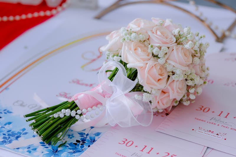 Bouquet nuptial mariage personnalisé