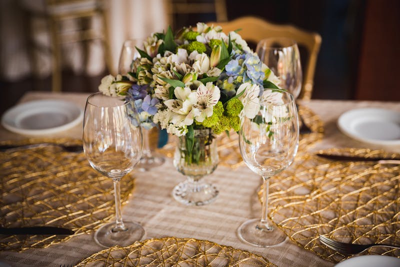 Composition florale pour événements d'entreprise